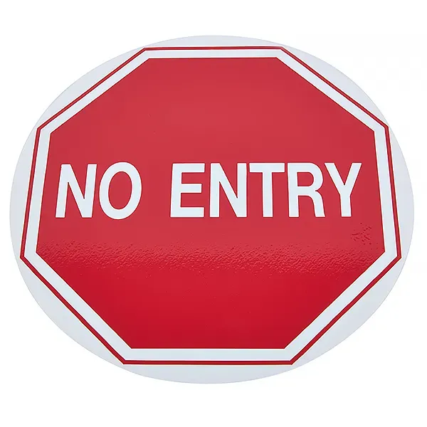 No Entry Sign